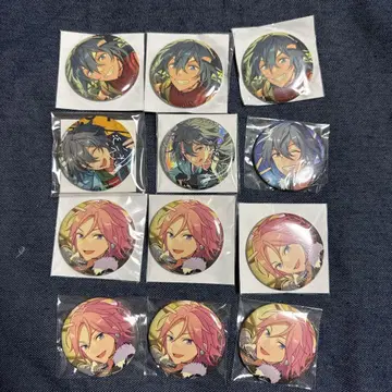 앙스타 시이나 니키 오우카와 코하쿠 피처 TRIP 9주년 캔뱃지