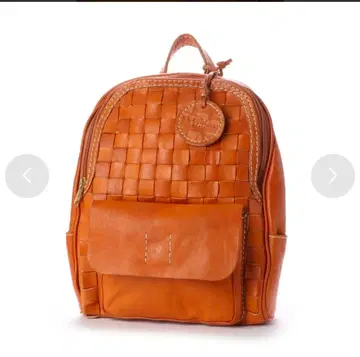 주케로 필라토 카우 가죽 메쉬 백팩 천연 가죽 백팩