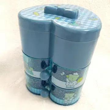 당시 물건 레어 하트형 가슴 쇼와 레트로 팬시 소품함 서랍 케이스