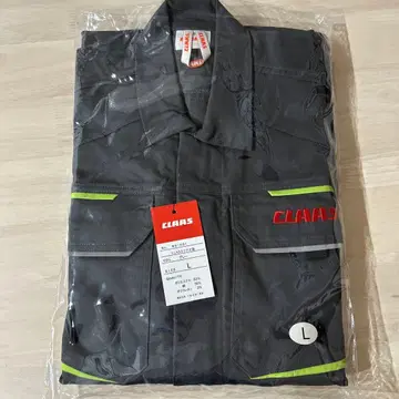 CLAAS 오버롤 그레이 L 사이즈