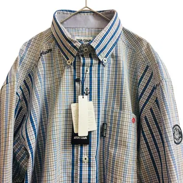 [ 미사용 새상품 택 포함 ] 시나코바 긴팔 버튼 다운 셔츠 LL 일본제