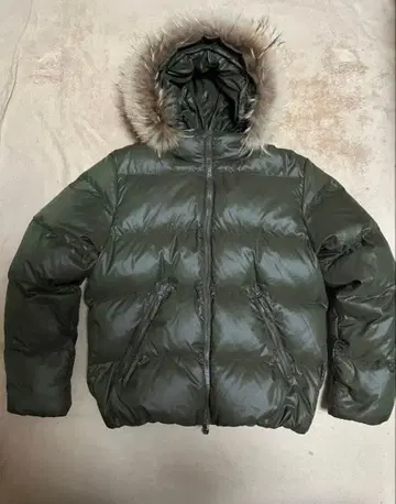 DUNETICA 다운 자켓 올리브 카키 vega y2k 숏 기장