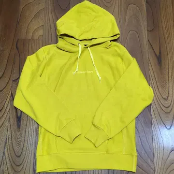 [ 미사용 ] 후지이 카제 후디 M 사이즈 머스타드