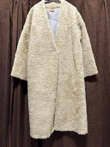 TODAYFUL 보아 자켓 크림색