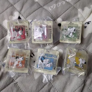 스누피 패키지 미니어처 컬렉션 세트