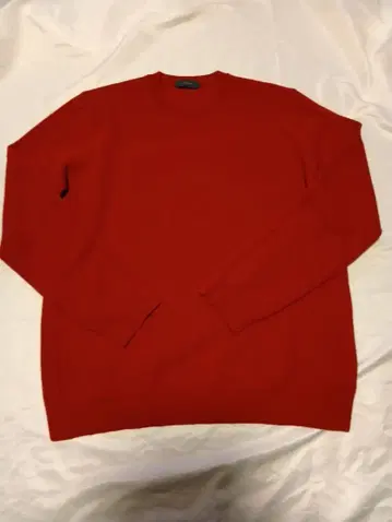 ZANONE 빨간색 니트 스웨터