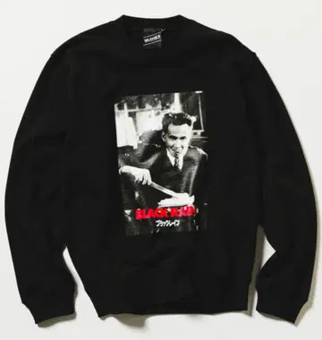 BLACK RAIN 마츠다 유사쿠 크루넥 맨투맨 블랙 S사이즈 새상품