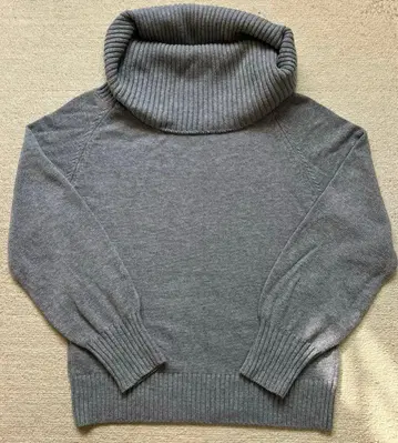 SALE! 스픽앤스팬 그레이 터틀넥 니트 긴팔