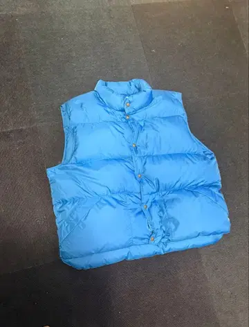 llbean 다운 베스트 XL 스카이블루