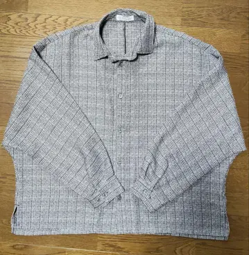 ASTRONOMY 썸머 트위드 와이드 드레이프 돌먼 셔츠 M 사이즈