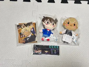 세가 복권 명탐정 코난 D상 아무로 토오루 마스코트 4점 세트