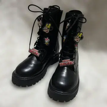 [ 새상품급 ] Disney 콜라보 레이스업 부츠 24.5