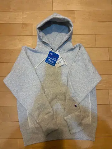 새상품 Champion Reverse Weave 후드티 L 그레이
