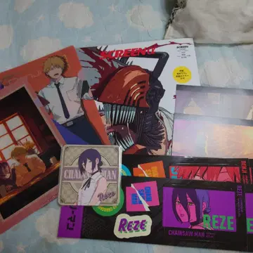 극장판 체인소 맨/레제 편/덴지/레제/굿즈 묶음 판매