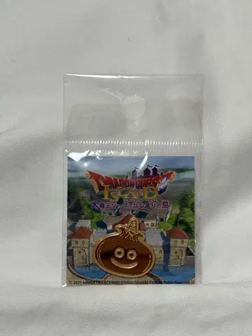 드래곤 퀘스트 양파 슬라임 핀 배지 니지겐노모리 한정판