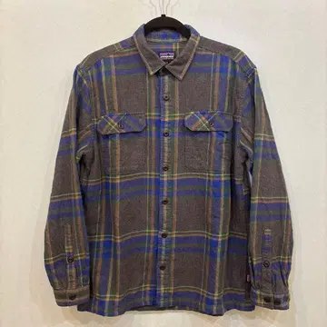 patagonia 체크 무늬 플란넬 셔츠 M