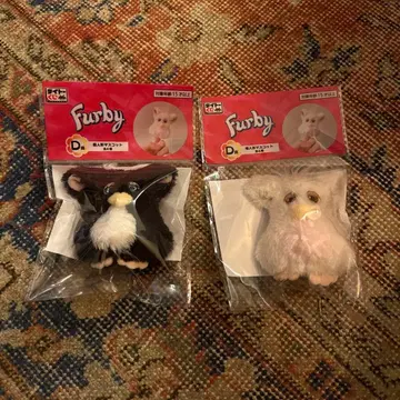 퍼비 다이토 복권 D상 손가락 인형 마스코트 2세트