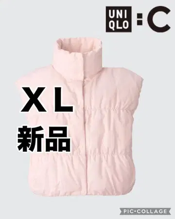 [ 새상품 ] 유니클로 C 다운 크롭 베스트