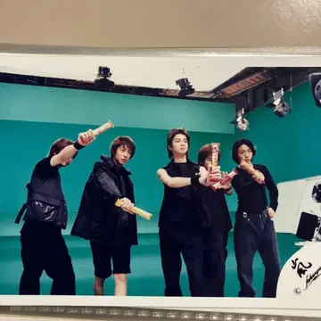 아라시 5인조 캐주얼 사진