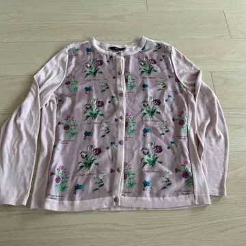 DAKS 꽃무늬 가디건 42