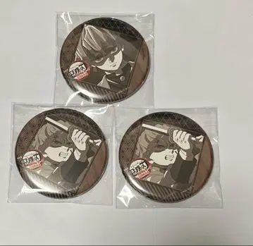 귀멸의 칼날 다이닝 즐거운 복권 캔뱃지 아가츠마 젠이츠 세트