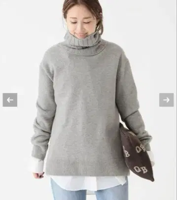 Deuxieme Classe JADE 터틀넥 풀오버