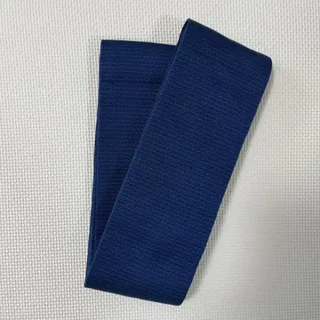 치쿠젠 원조 하카타오리 특선별직 남성용 오비 네이비 박스 포함