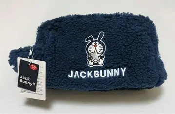 Jack Bunny 도라에몽 보아 파우치 네이비 파우치 골프