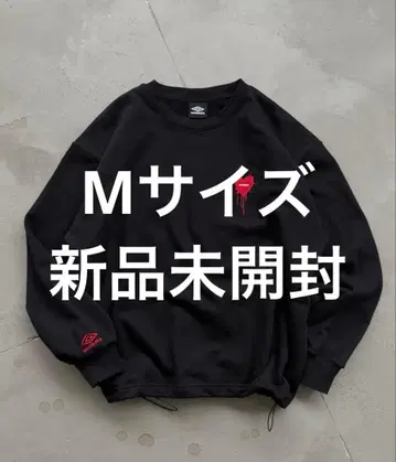 [ umbro oncily ] HEART LOGO 맨투맨 블랙 M