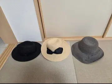 여성용 모자 3개 세트