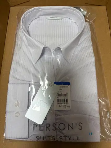 PERSON'S 수트 스타일 긴팔 셔츠 15