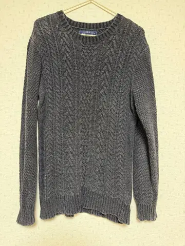 WARREN SCOTT Journal Standard 니트 블랙 L