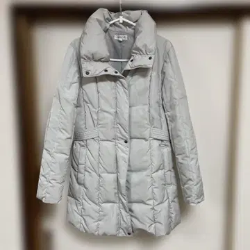 Simple life 라이트 그레이 다운 코트