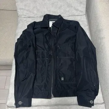 지스타 로우 블랙 나일론 자켓 M 사이즈