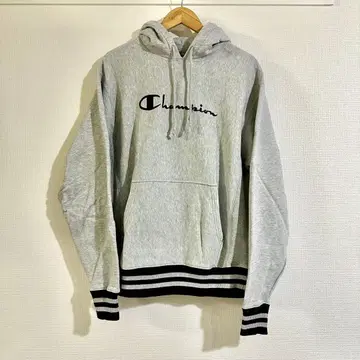 Champion 그레이 후드티 M 새상품급