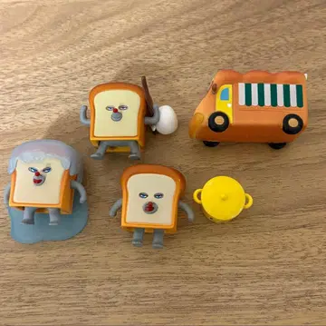 빵 도둑 피규어 4점