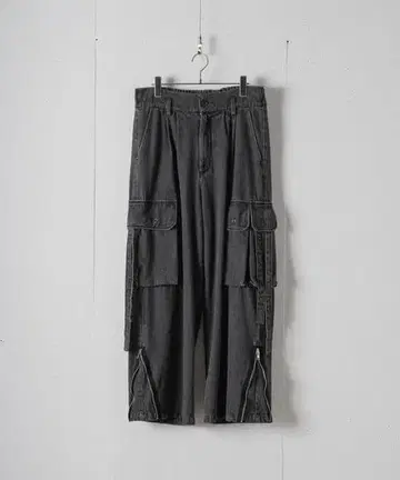 Casper John 데님 파라슈트 카고 팬츠 XL