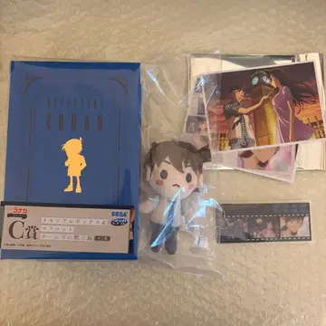 명탐정 코난 세가 럭키 쿠지 메모리얼 박스 마스코트 쿠도 신이치 모리 란