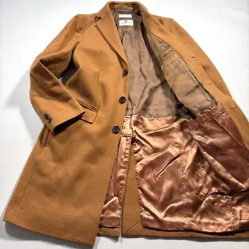 카멜 컬러 GARDENA사 유나이티드 애로우즈 체스터 코트