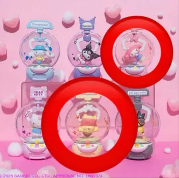 산리오 토키메루즈 BOX 크레인 게임 폼폼푸딩 마이멜로디