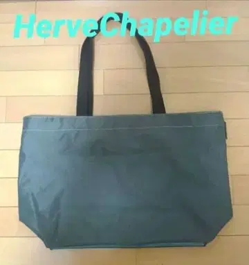 에르베샤 펠리에 904N, 그레이 x 블루, 빅 사이즈 토트백