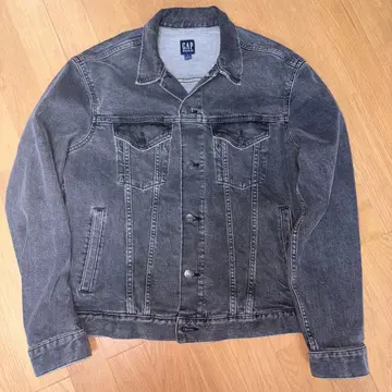 GAP 블랙 데님 자켓 M