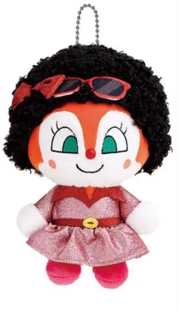 [ 새상품 ] 한정판 DANCE 마스코트 아프로 짤랑이 호빵맨 뮤지엄