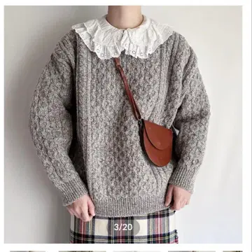 빈티지 아란 니트