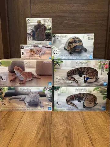 제일복권 파충류&양서류 피규어 컴플리트 세트