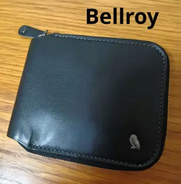거의 미사용! Bellroy Zip Wallet 벨로이 지퍼 지갑, 블랙