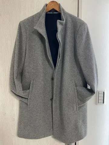 theory 울 코트 40 그레이 큐프라