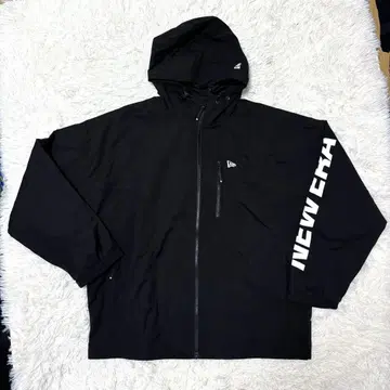 뉴에라 골프 블루종 지퍼 두꺼운 원단 나일론 메쉬 후드티
