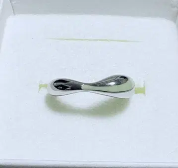 ete 실버 에나멜 반지