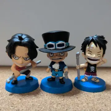 애니캐러 히어로즈 원피스 마린포드 편 3형제 세트